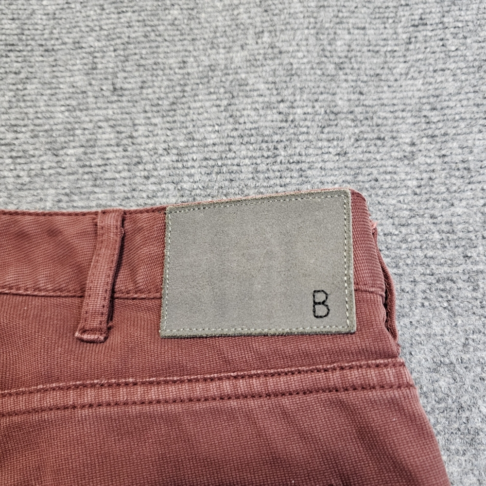 Bonobos Travel Pants 34x30 Brick Red Athletic Outdoor Mens Tailored Fit Stretch - Picture 5 of 13
